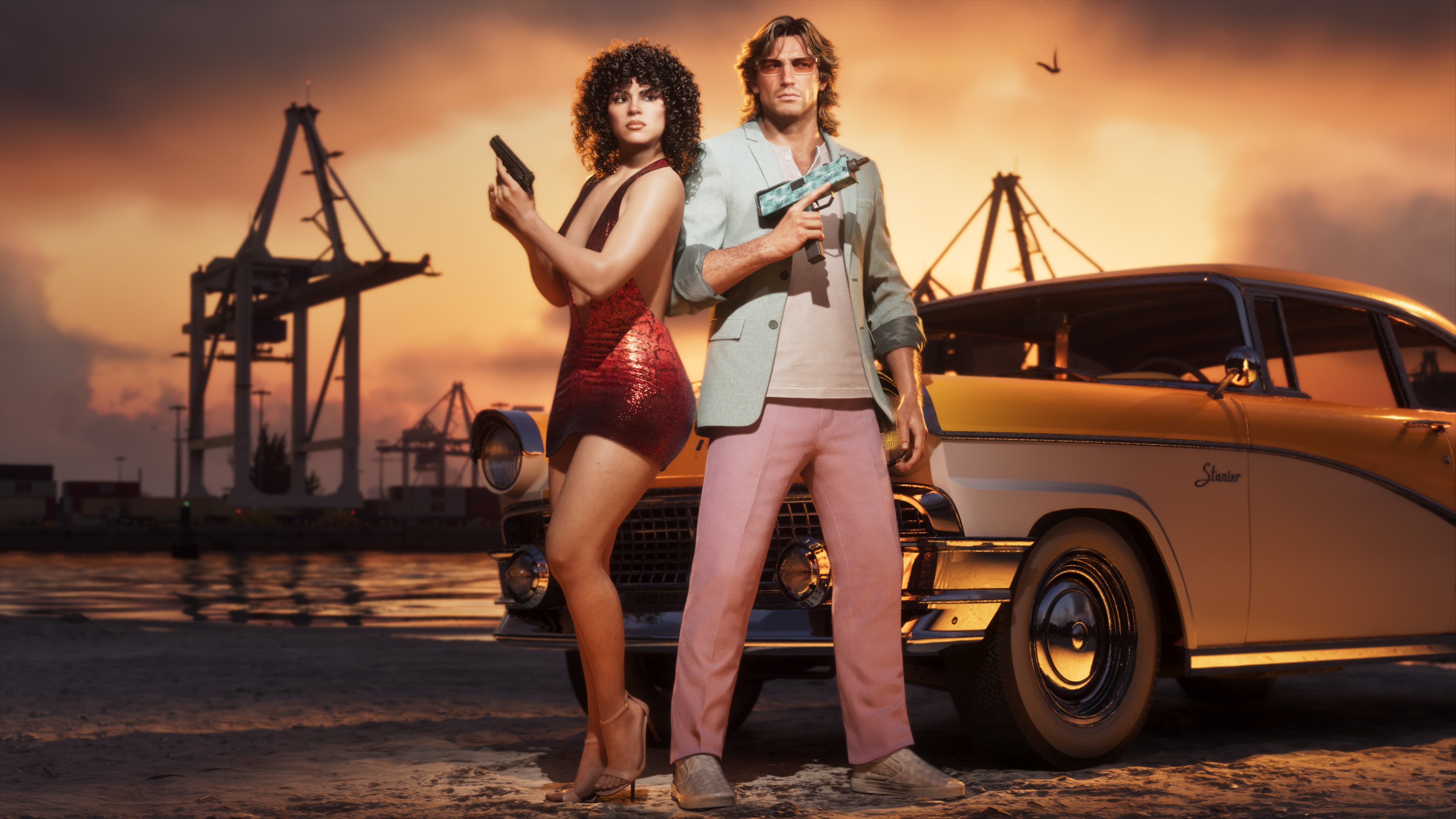 Arte promocional de GTA VI